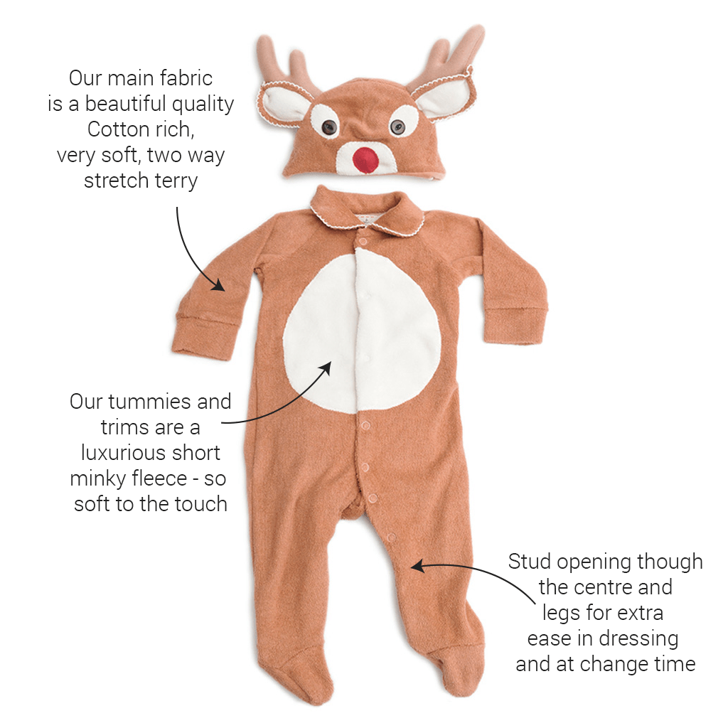 Baby reindeer shop costume