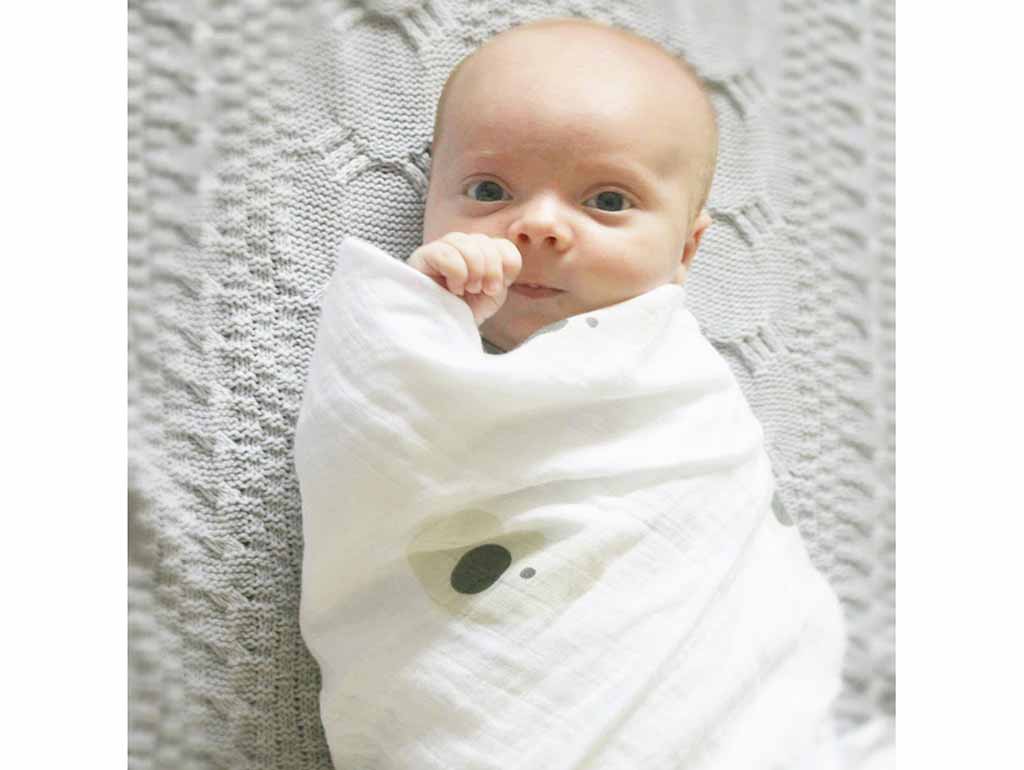 Australian Koala Muslin Baby Swaddle Lil Creatures