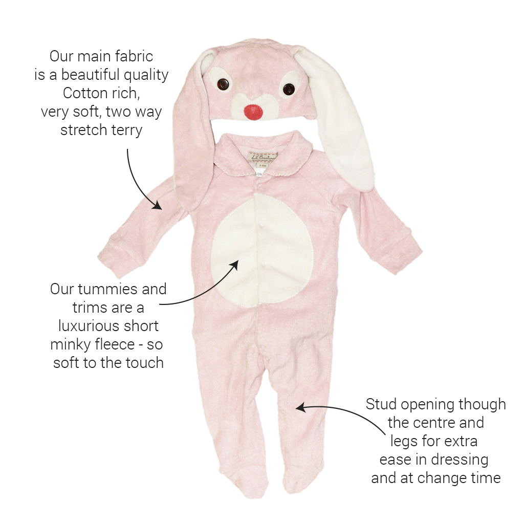 Pink bunny costume baby online